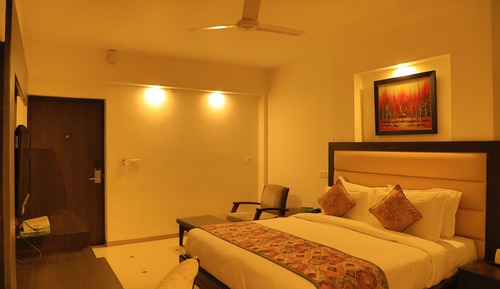 Basic Studio, 1 Queen Bed, No Windows