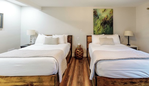 Standard Room, 2 Double Beds (No Pets)