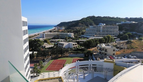 Twin Room, Partial Sea View