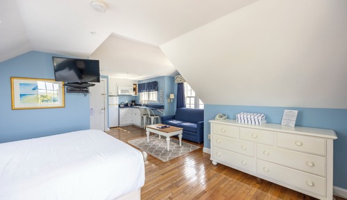 Deluxe Studio, 1 Queen Bed with Sofa bed