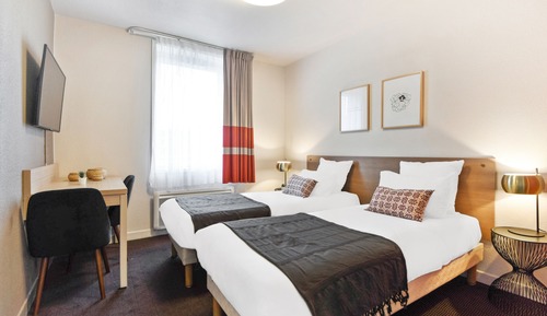 Studio, 2 Twin Beds