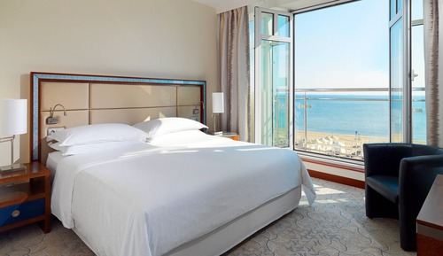 Executive Suite, 1 Double Bed, Non Smoking, Sea View