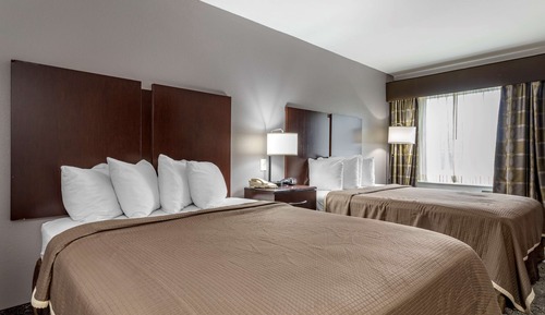 Standard Room, 2 Queen Beds, Non Smoking, Refrigerator & Microwave