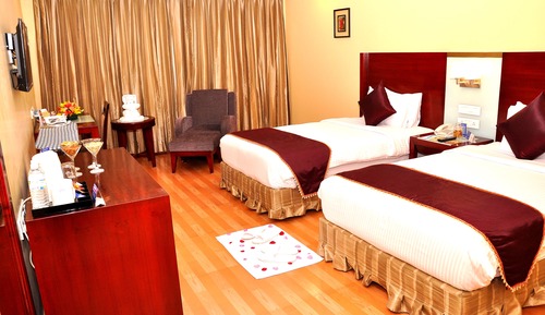 Deluxe King Room Free Drop to Sipcot IT Park