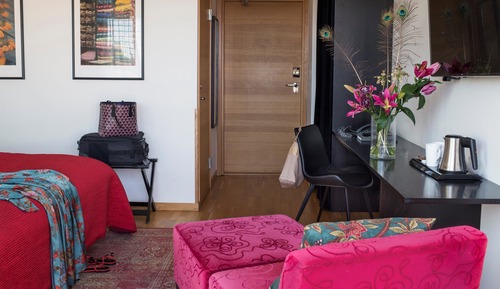 Executive Room, 1 Double Bed, Terrace, City View