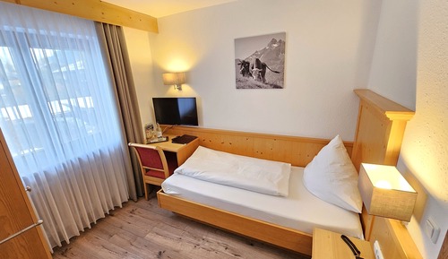 Comfort Single Room, Balcony, Mountain View
