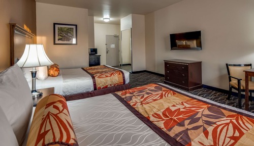 Standard Room, 2 Queen Beds, Non Smoking, Refrigerator & Microwave (Theme Room;with Sofabed)