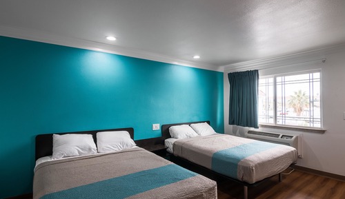Standard Room, 2 Queen Beds, Smoking, Refrigerator & Microwave