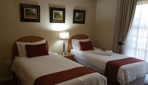 Standard Room, 1 Bedroom (Rm 9, Twin beds, garden access)