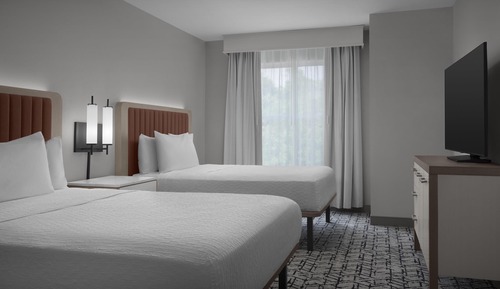 Suite, 2 Queen Beds, Accessible (Hearing)