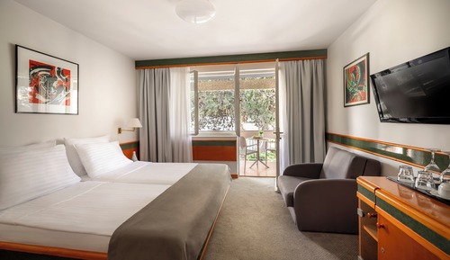 Superior Double Room, Balcony, Garden View