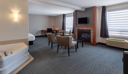 Upgraded, Suite, 1 King Bed with Sofa bed, Non Smoking
