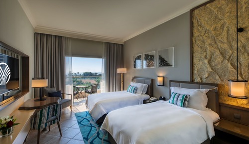 Room, 2 Twin Beds, Balcony, Garden View