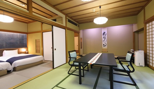Japanese-Western-Style Room, High Grade, 12 Tatami + Bedroom (70SQM) , Non-Smoking