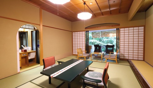 2Japanese-Style Rooms With Open-Air Bath, 12 Tatami+4.5 Tatami (50SQM),Non-Smoking