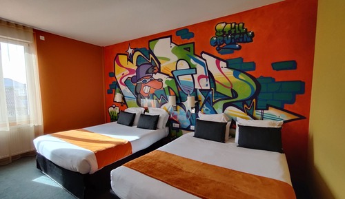 Family Quadruple Room, 2 Double Beds