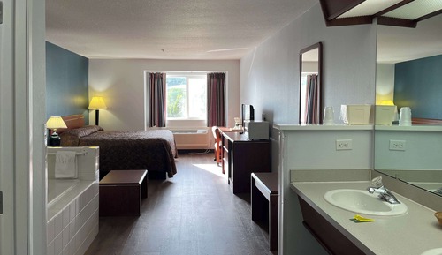 Deluxe Room, 1 King Bed, Non Smoking, Refrigerator & Microwave