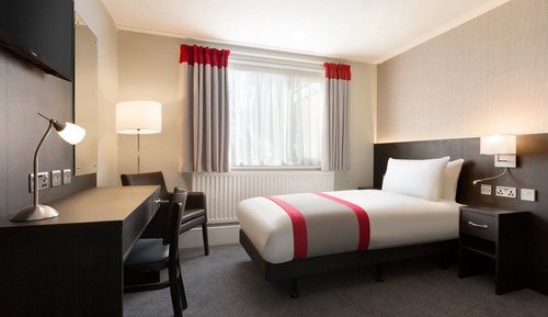 Room, 1 Twin Bed, Accessible, Non Smoking (Mobility/Hearing, Roll-In Shower)