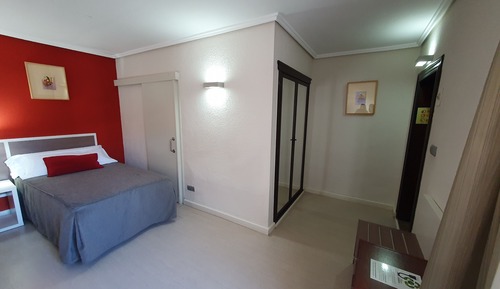 Basic Single Room, Garden View