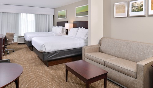 Suite, 1 King Bed with Sofa bed, Accessible (Mobil, Tub)
