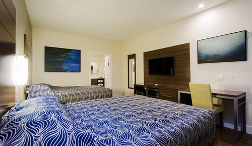 Superior Double Room, 2 Queen Beds, Refrigerator & Microwave