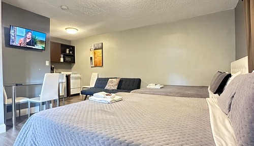 Economy Studio, Multiple Beds, Kitchenette, Garden Area