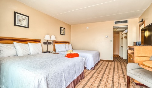 Basic Room, 2 Queen Beds, Ocean View