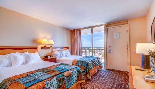 Deluxe Room, Multiple Beds, Kitchenette, Ocean View