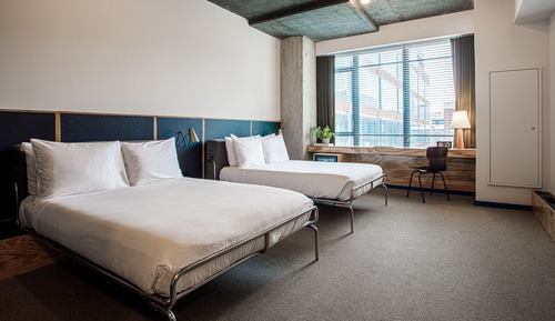 Deluxe Room, 2 Double Beds (Accessible Deluxe Double)