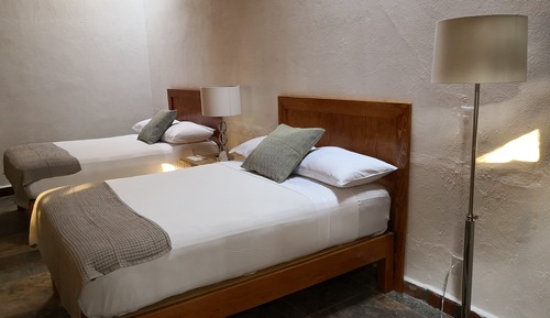 Junior Room, 2 Double Beds, Garden View