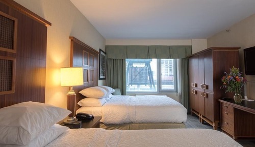 Deluxe Room, 2 Double Beds, Non Smoking, City View (Tribeca View)