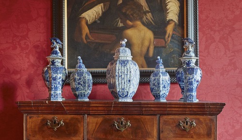 Standard Double Room, Ensuite, Garden View (The King Charles Room)