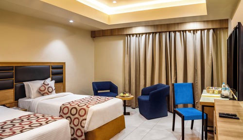 Executive Double or Twin Room, 1 Bedroom, Accessible, Mountain View