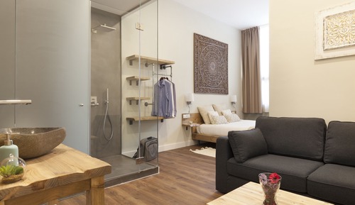 Double Room, 1 King Bed with Sofa bed