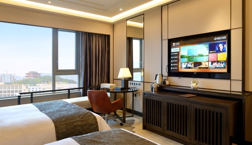 Deluxe Twin Room with City View 