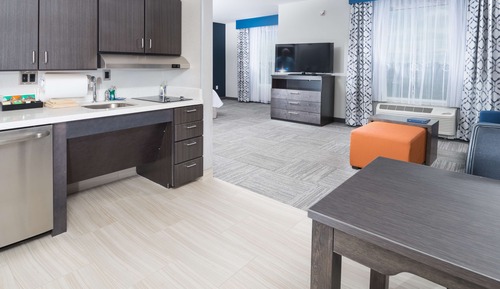 Studio, 1 King Bed, Accessible (Mobility & Hearing, Roll-in Shower)