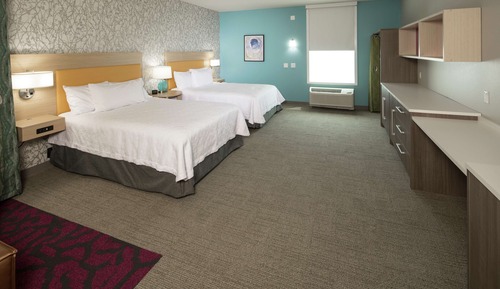 Studio, 2 Queen Beds, Accessible (Hearing)
