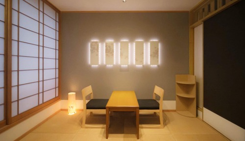 Japanese Modern Room with Private Hot Springs, "Theme: FLOWERS," Non Smoking 37 ㎡【3F】