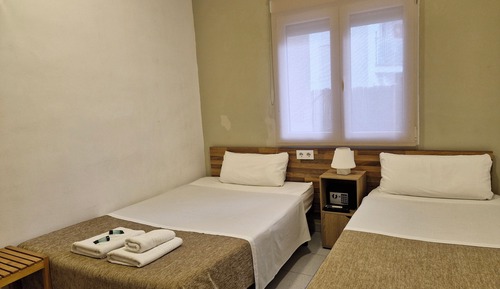 Twin Room, Shared Bathroom