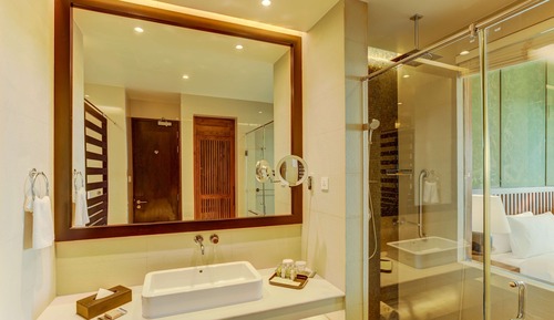 Deluxe Room, 2 Twin Beds, Terrace, Garden View
