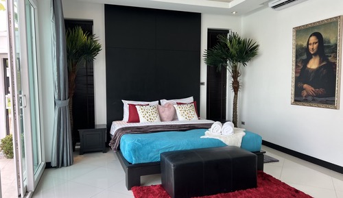 Three-Bedroom Villa with Private Pool and Garden