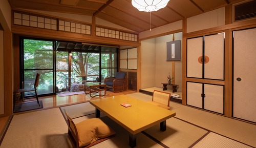 Japanese Style Room A with Private Open-air Bath, Smoking