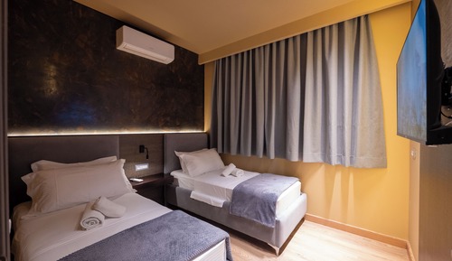 Deluxe Quadruple Room, Sea View