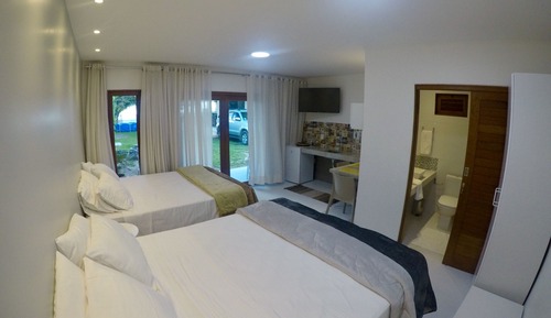 Family Quadruple Room, 1 Bedroom, Beach View