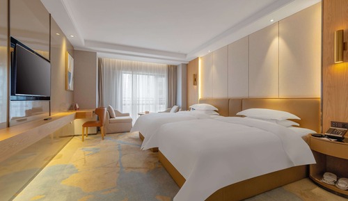 Deluxe Room, 2 Double Beds, Non Smoking