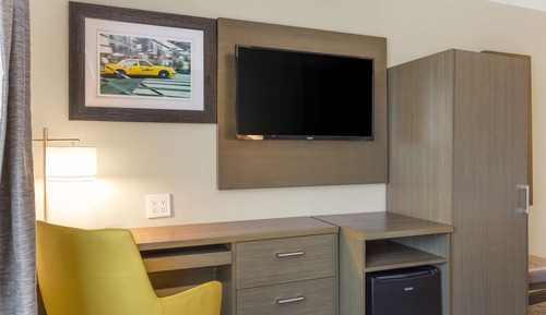 Standard Room, 2 Double Beds, Non Smoking, Refrigerator