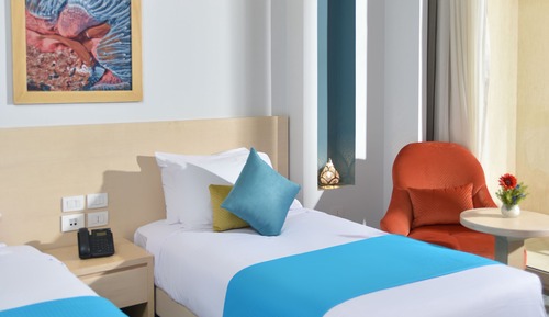 Deluxe Double Room, 1 Double Bed, Lagoon View