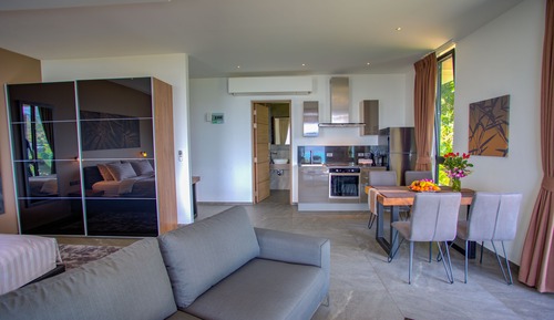 Deluxe Studio, 1 King Bed, Sea View