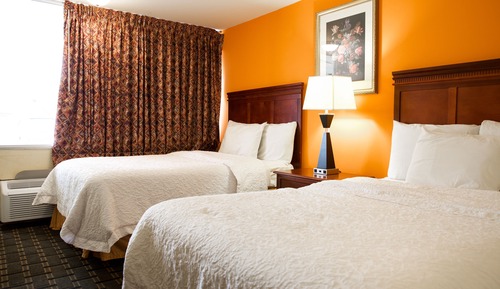 Economy Double Room, 2 Double Beds, Non Smoking