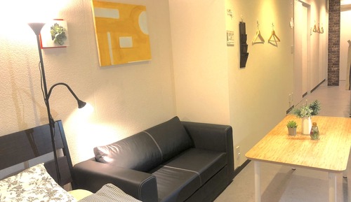 Room 101 Non smoking (private shower, toilet, terrace, up to 7 people)